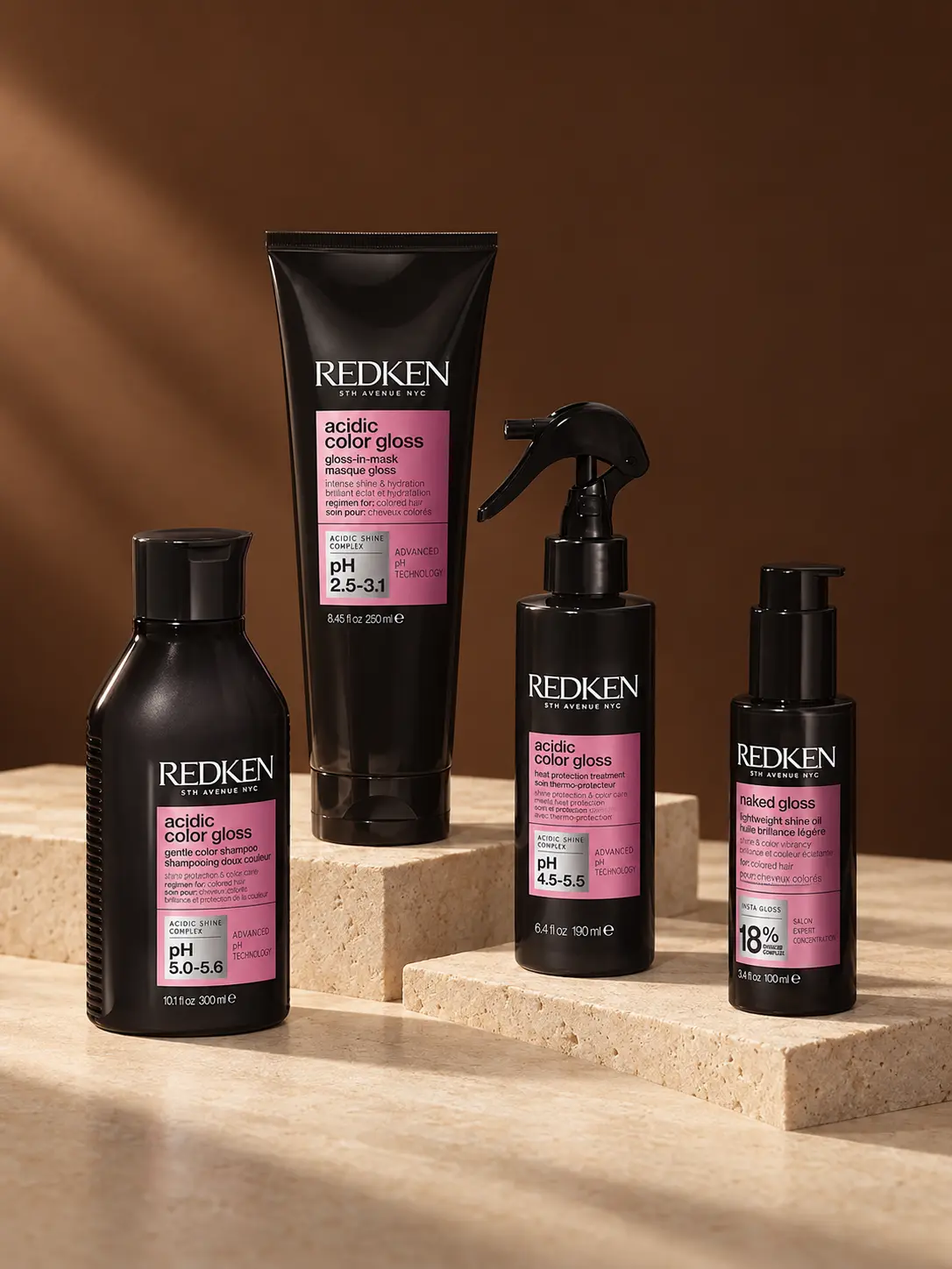 Linea professionale Redken Acidic Color Gloss per capelli colorati